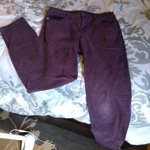 Plum Skinny Jeans